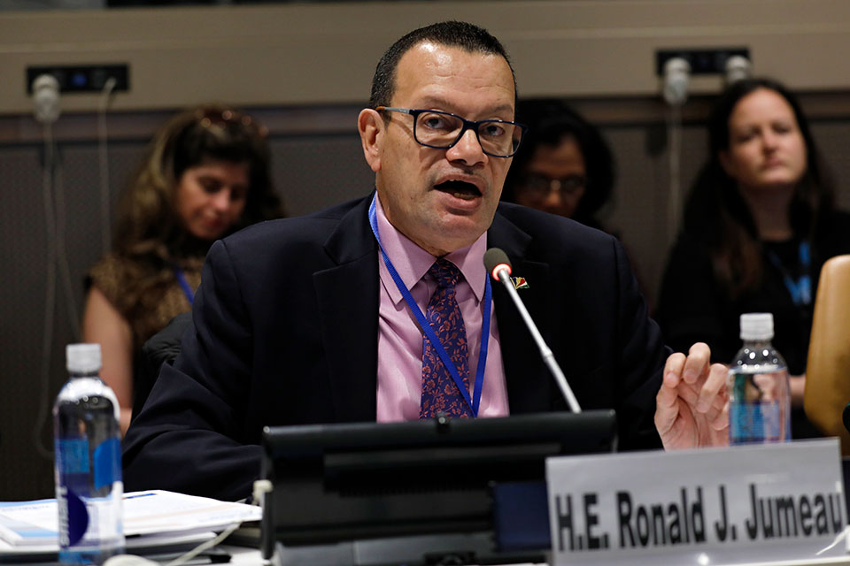 Ronald Jean Jumeau, Permanent Representative of the Republic of Seychelles to the United Nations. Photo: UN Women/ Ryan Brown