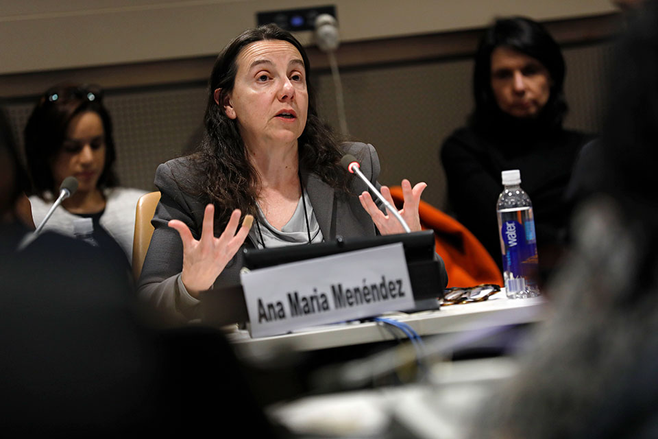 Ana Maria Menendez, Under Secretary-General of the United Nations and Secretary-General's Senior Advisor on Policy. Photo: UN Women/ Ryan Brown