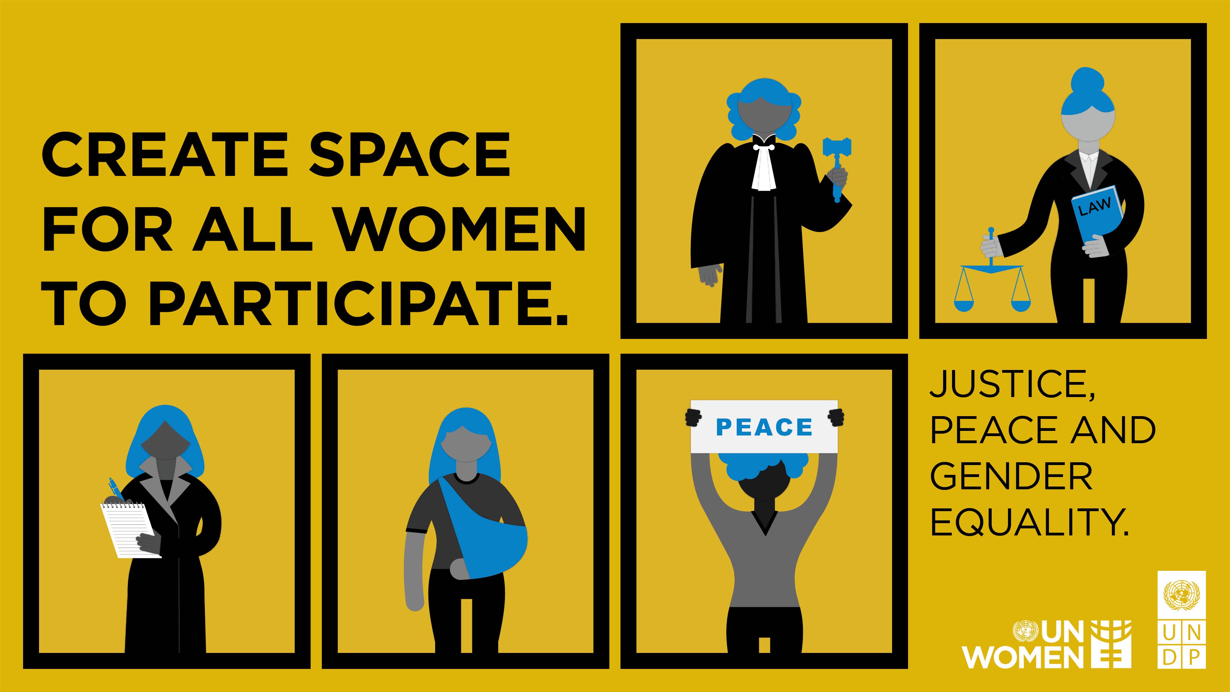 Access to justice for women and girls: UNDP and UN Women launched the  Gender Justice Platform