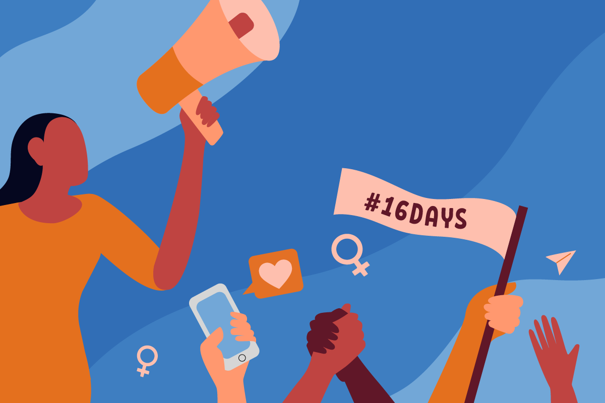 16 Days of Activism against Gender-Based Violence, What we do: Ending  violence against women and girls: Take action