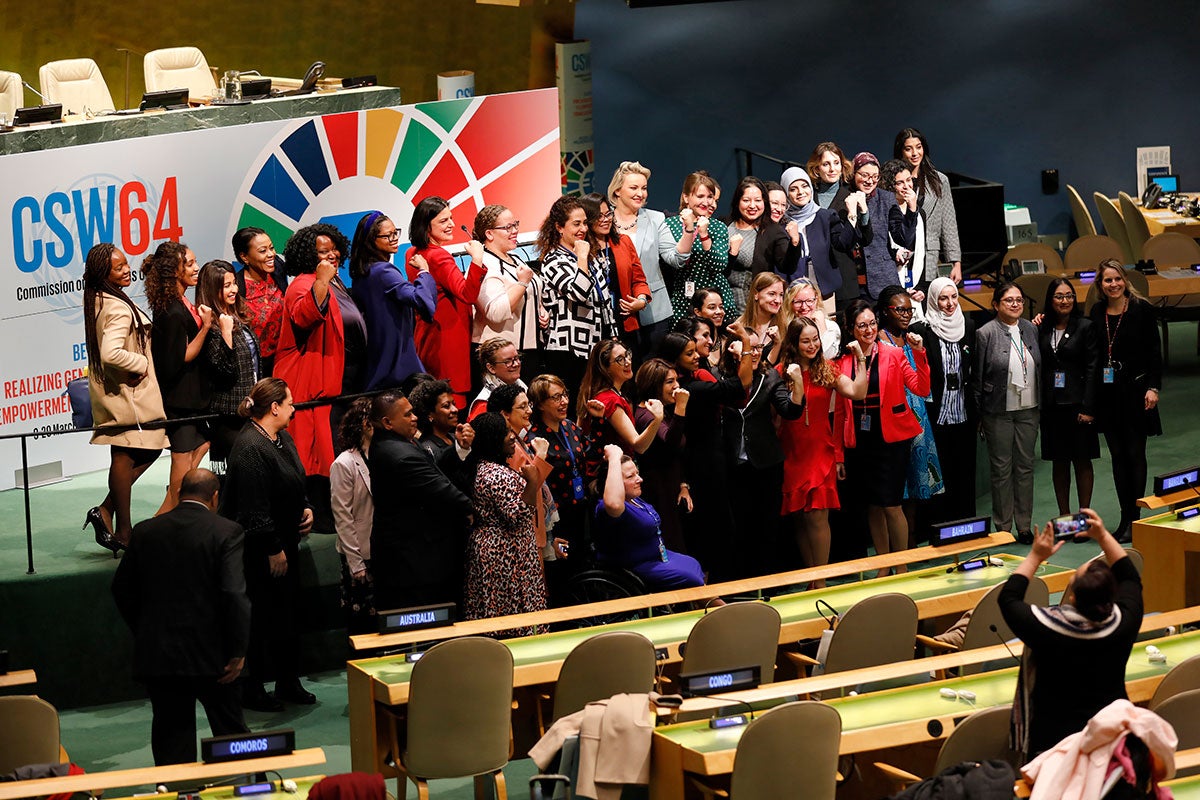 ONU Mujeres visibilizará los avances en igualdad en reuniones