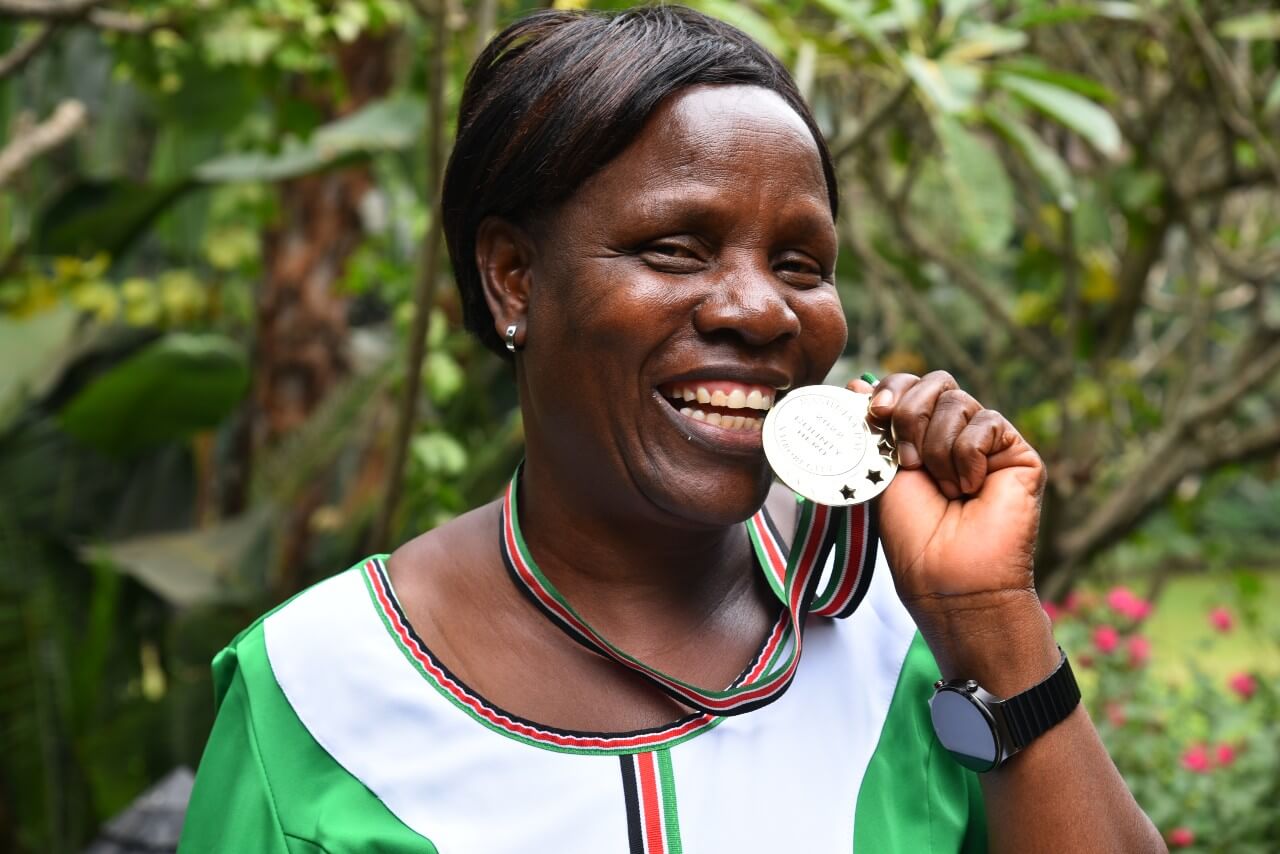 Fleria Mukhula. Photo: UN Women/Luke Horswell.