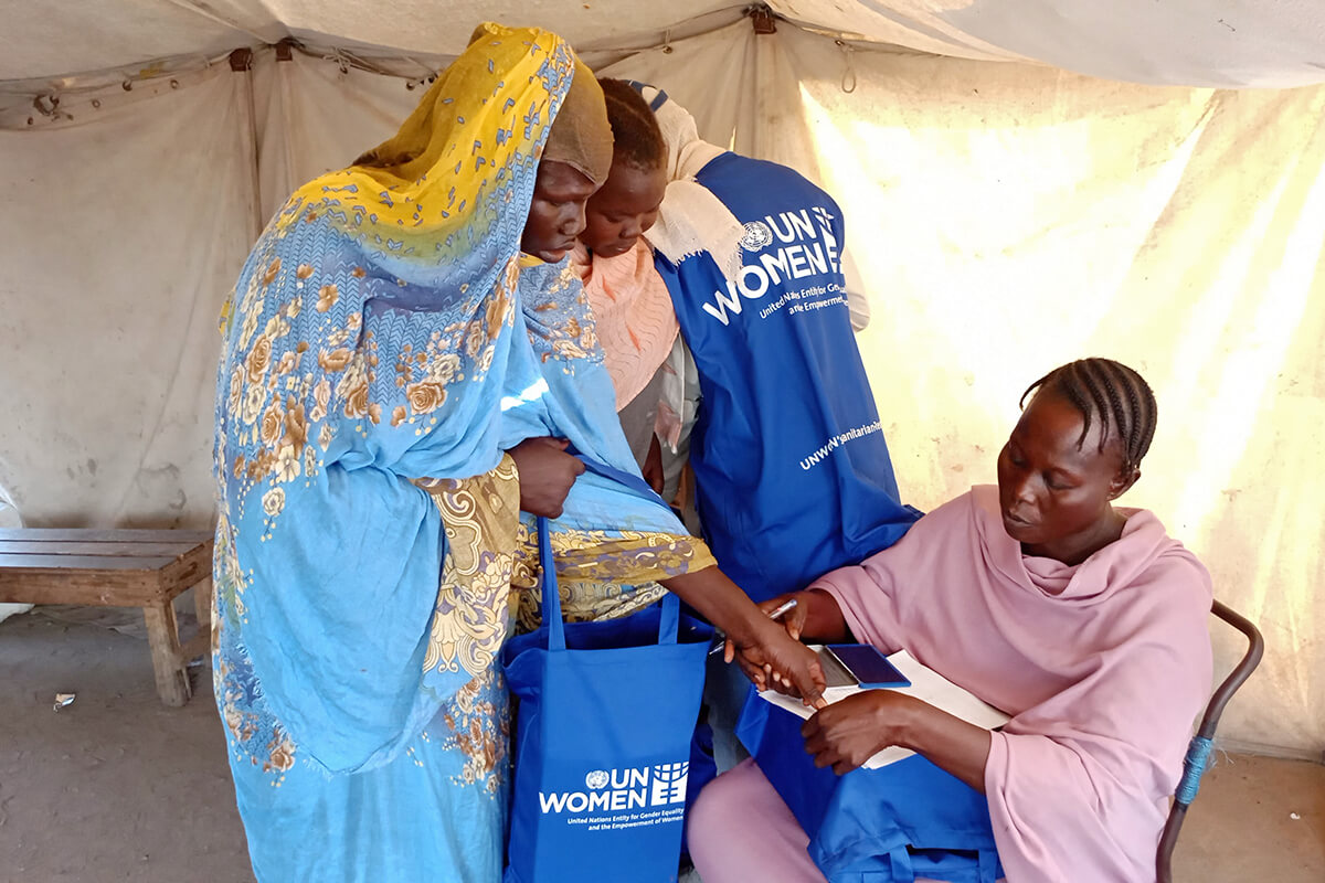 Women In Sudan Seek Relief Amid Spiraling Displacement Crisis Un Women Headquarters