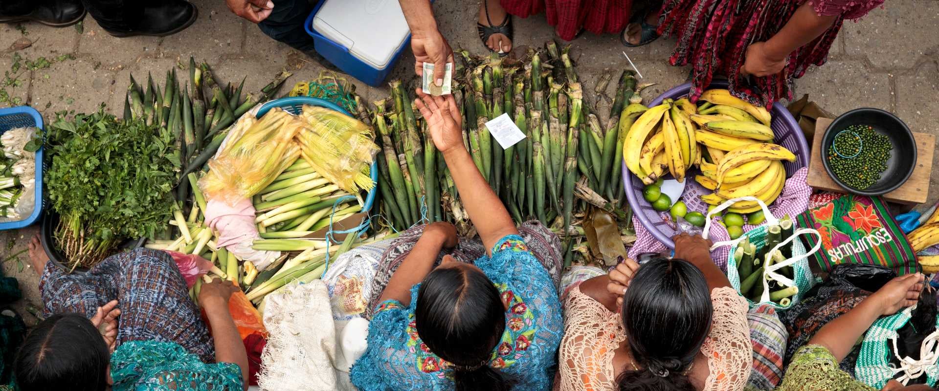 Scenes from the municipal market in Tucuru, Guatemala.