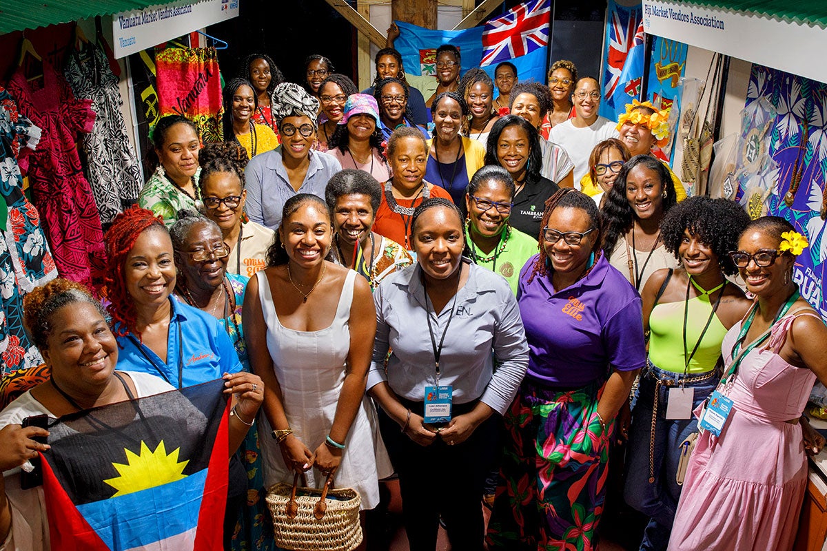 UN Women co-hosted a Gender Equality Forum from 25 to 26 May in Antigua and Barbuda, ahead of the fourth International Conference on SIDS. Photo: UN Women/Ryan Brown