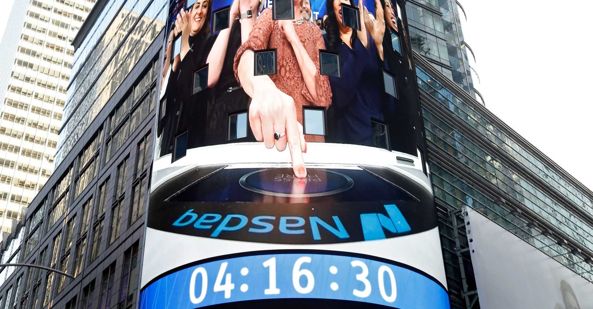 International Women's Day 2019: Ring The Bell for Gender Equality at Nasdaq. Photo: UN Women/Ryan Brown.