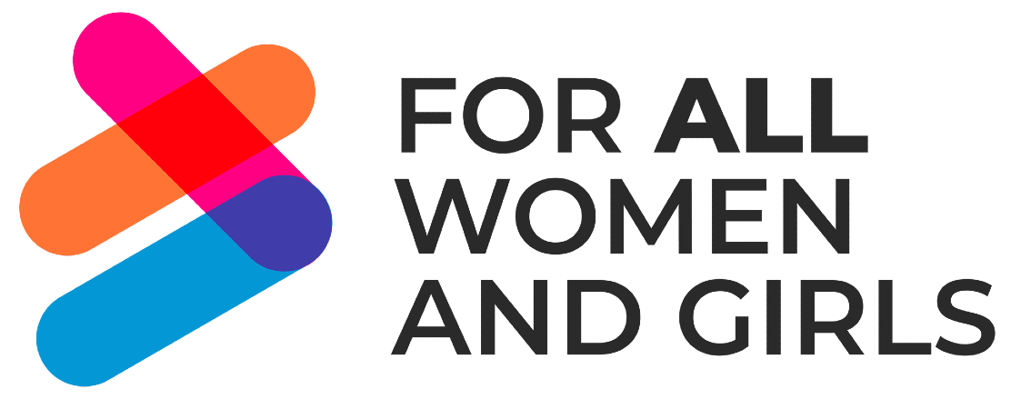 For ALL women and girls logo