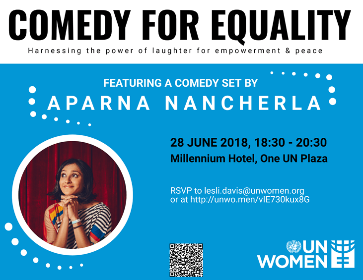 Comedy for equality: Harnessing the power of laughter for empowerment and peace