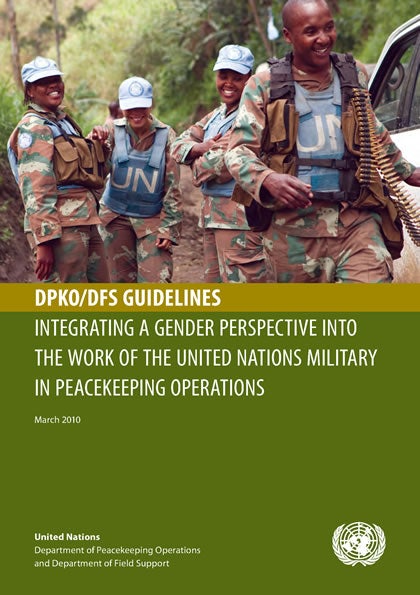 Integrating A Gender Perspective Into The Work Of The United Nations Military In Peacekeeping 7948