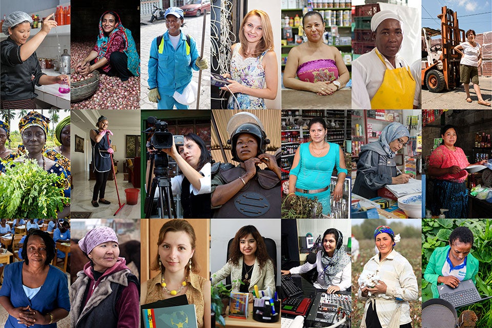 Fotorreportaje: Un mundo cambiante, un trabajo cambiante | ONU Mujeres
