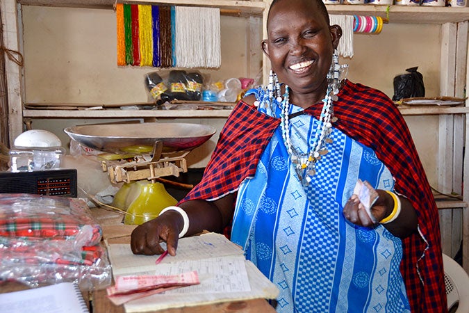 Beautiful Maasai Women in Traditional Clothing Editorial Image