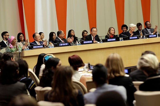 Press Release: First report by High-Level Panel on Women's