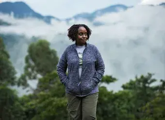 Portrait of Dr. Gladys Kalema-Zikusoka, UNEP Champion of the Earth 2021.  Photo: UNEP/Kibuuka Mukisa