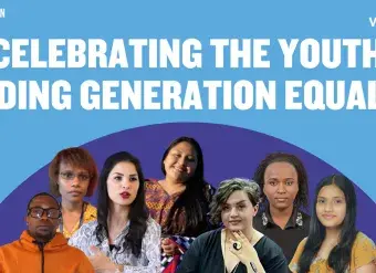 International Youth Day 2022 - Celebrating the youth leading Generation Equality - banner