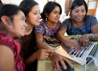 Under the theme "DigitALL: Innovation and technology for gender equality", the United Nations Observance of International Women's Day 2023 will highlight the need for inclusive and transformative technology and digital education. Photo: UN Trust Fund/Phil Borges