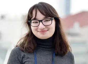 Dilanaz Güler, from Türkiye, is a 19-year-old gender equality and anti-violence activist and the founder of Youth for Digital Literacy. Photo courtesy of Dilanaz Güler.