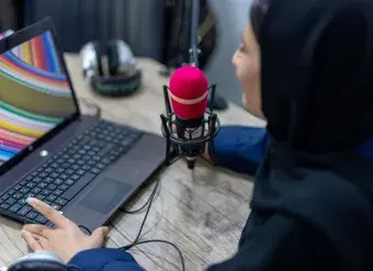 A female-run radio station is bringing education and awareness of rights to women and girls in Afghanistan. 