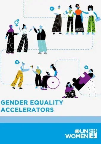 Publication cover  - Gender Equality Accelerators