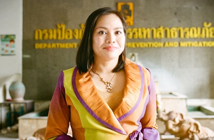 Aimée Na Nan est directrice de la Section de la coopération internationale au Département de la prévention et de l’atténuation des catastrophes (DDPM) du ministère de l’Intérieur thaïlandais. Photo : ONU Femmes