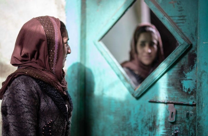 Photo of Hira (pseudonym) for the second story in the “After August” series. Photo: UN Women/Habib Sayed Bidell.