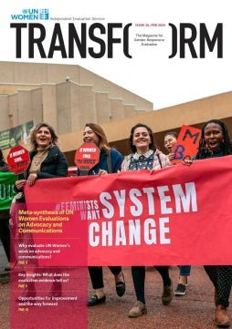TRANSFORM – The magazine for gender-responsive evaluation – Issue 26, February 2024